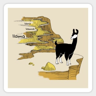 Lama Sticker